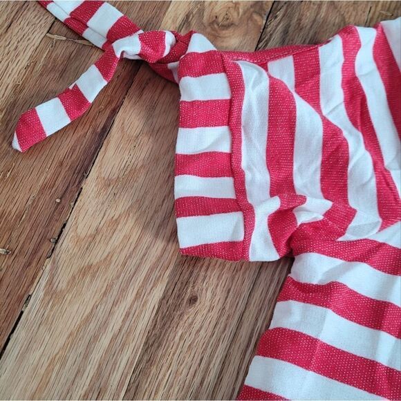 NWT Tie Sleeve Top Tunic Length Agnes & Dora - Picture 4 of 6